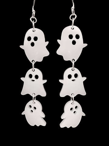 Ghost trio Earring - Halloween Jewelry Making - Too Cute Beads