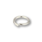 .925 Sterling Silver 18ga. Jump Ring - 5.5mm (10 Pack)
