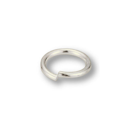 .925 Sterling Silver 18ga. Jump Ring - 5.5mm (10 Pack)