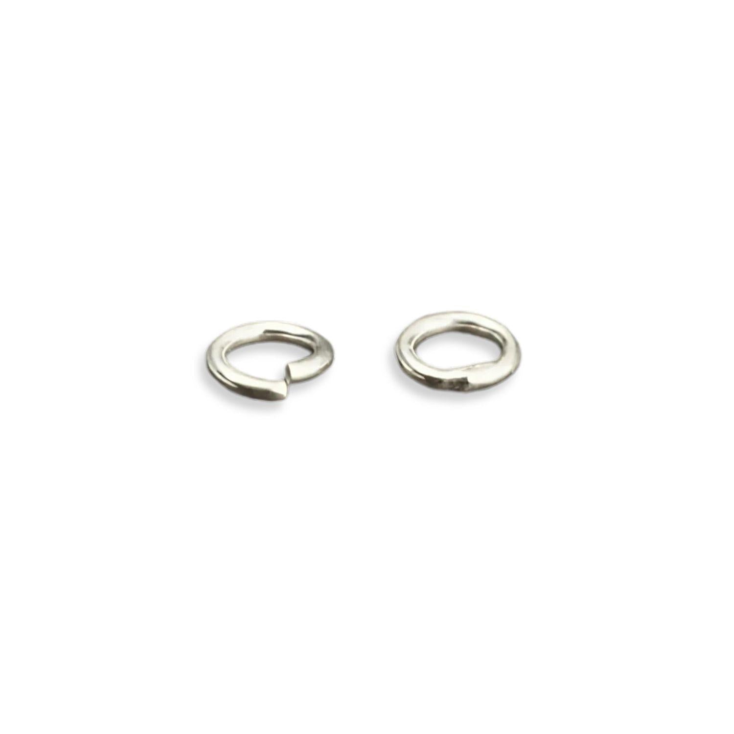 .925 Sterling Silver 18ga. Jump Ring - 5.5mm (10 Pack)
