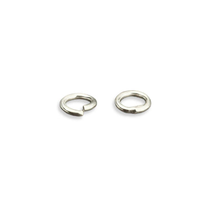 .925 Sterling Silver 18ga. Jump Ring - 5.5mm (10 Pack)
