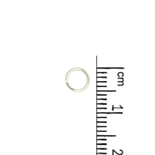 .925 Sterling Silver 16ga. Jump Ring - 5.5mm (10 Pack)