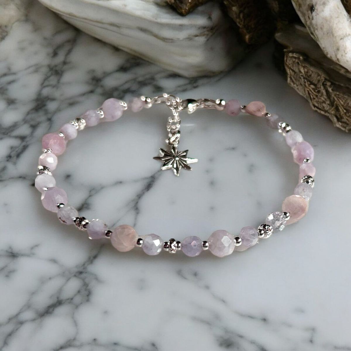 Charming Kunzite Bracelet Kit