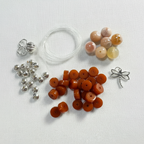 Kit Flat Lay - Darkened Beads