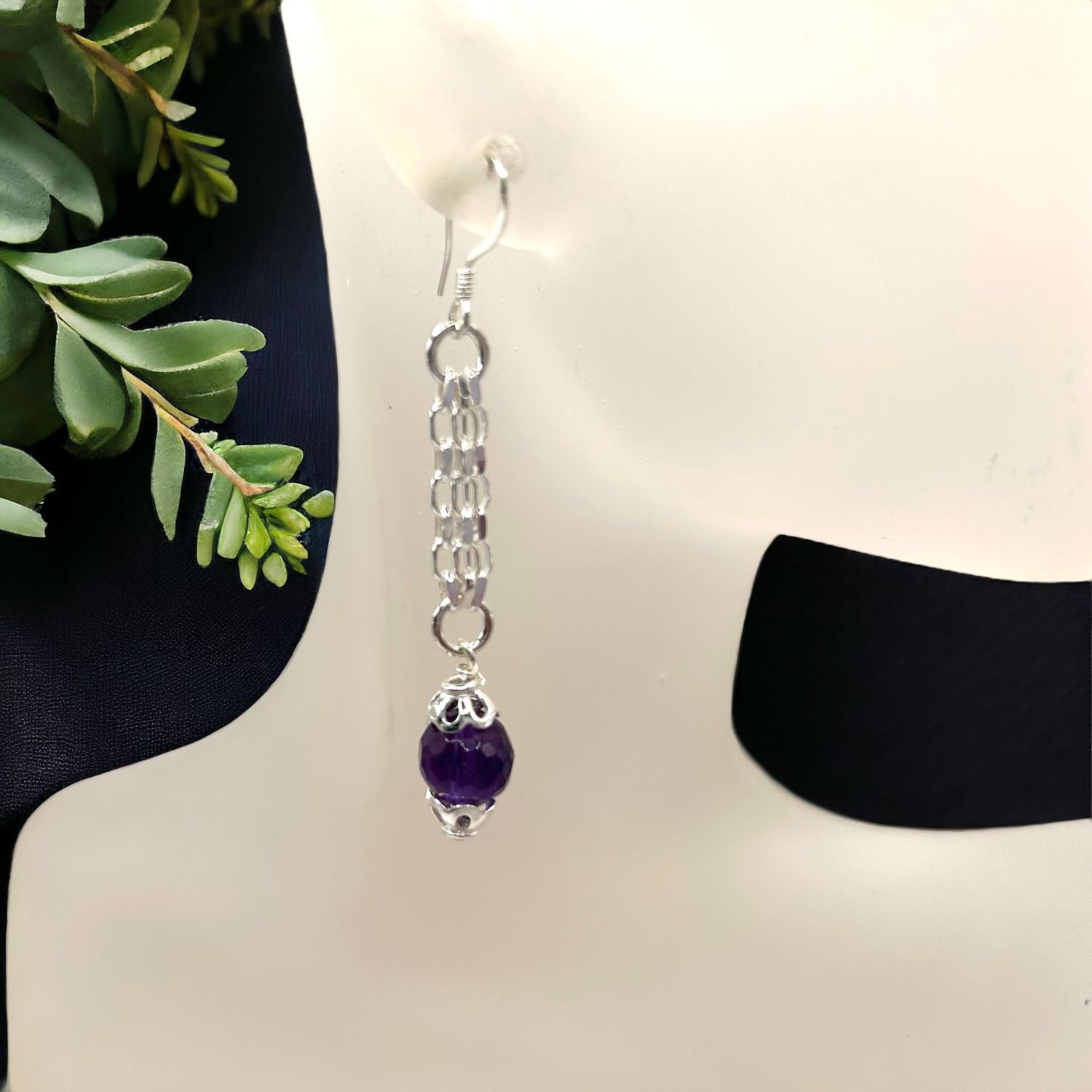 Luxe Amethyst Earring Kit Too Cute Beads Luxe amethyst earring kit too cute beads