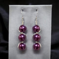 DIY Jewelry Kit - Very Berry Earrings by Toocutebeads.com