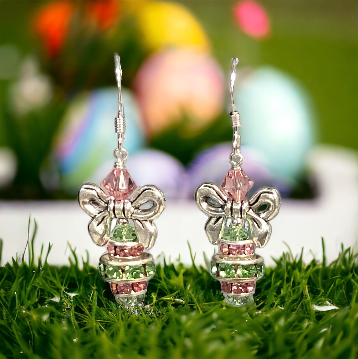 Easter Drop Earring Kit with Bow Design