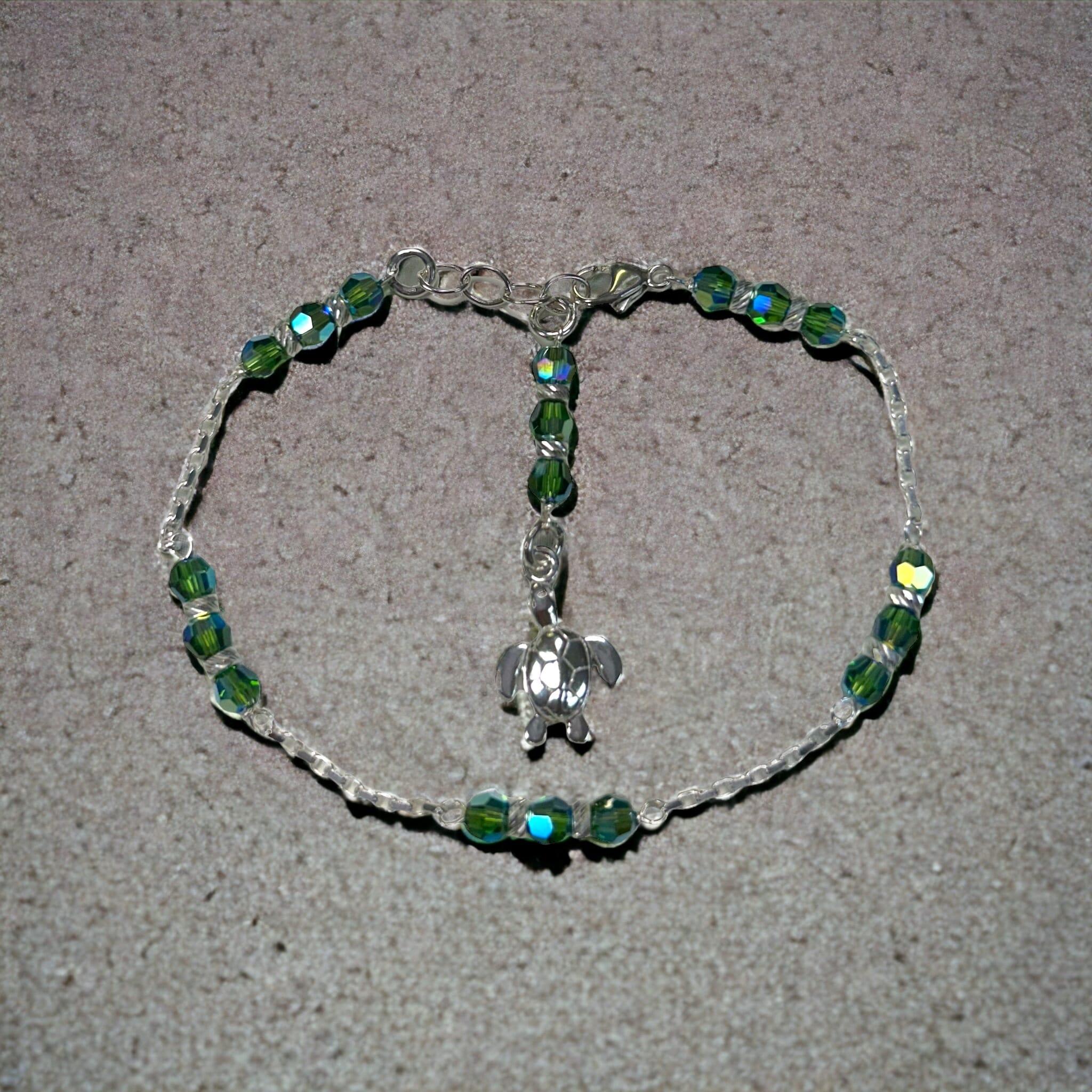 DIY Jewelry Kit - Aquatic Collection (Create an Anklet or Bracelet) - Too Cute Beads
