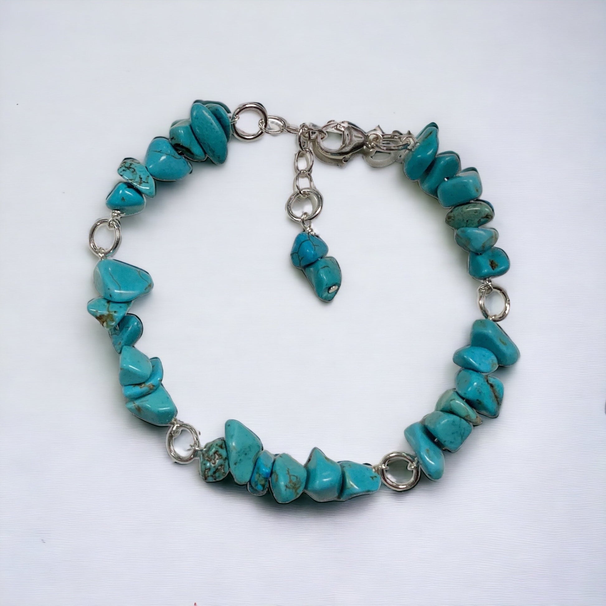 Linked Turquoise Bracelet Kit by Karen Woodson – Too Cute Beads