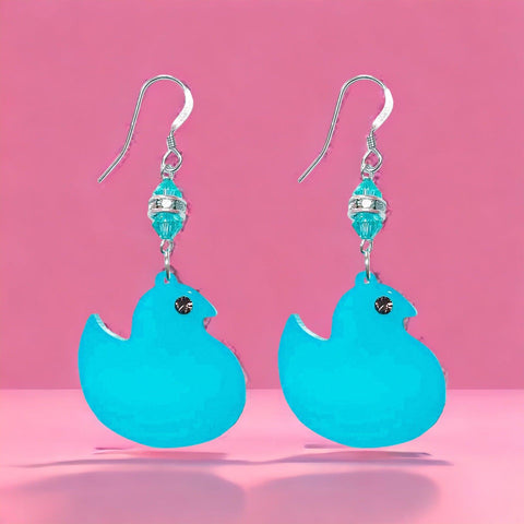 Peep Chick Easter Earrings (Ready to Wear)