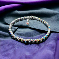 Bracelet Kit - ✨ Glistening Glamour Tennis Bracelet: Add Sparkle to Your Style! ✨