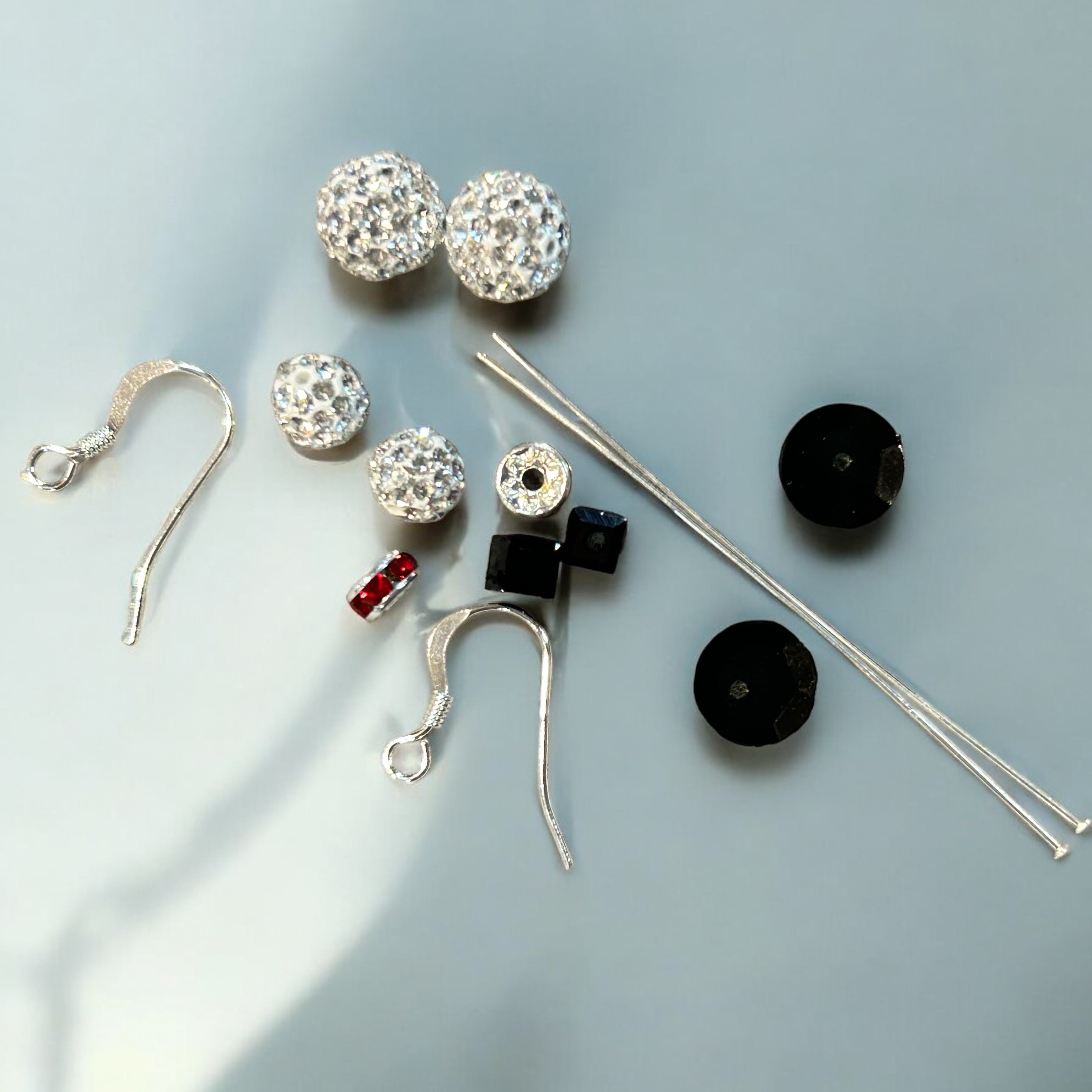 Pave Snowman Christmas Earring Kit