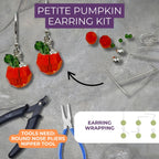 Petite Pumpkin Halloween Earring Kit