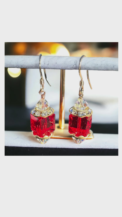 Lovely Lantern Earrings (Ready to Wear)