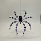 Purple Crystal Spider - Flat Lay