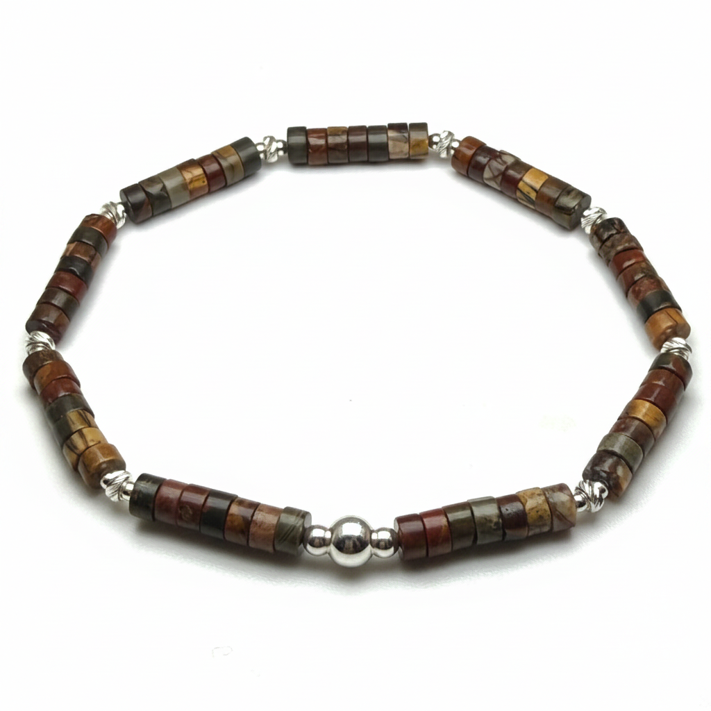 Red Cherry Creek Jasper Bracelet