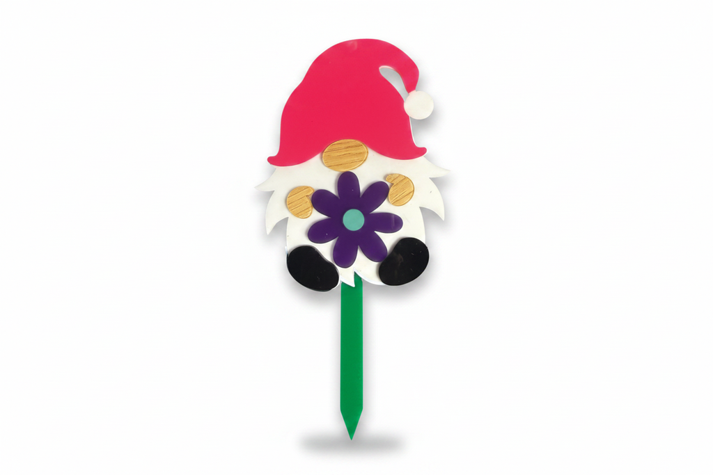 Red Hat Gnome Garden Stake