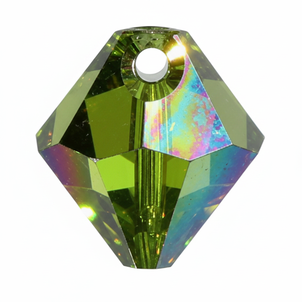 Swarovski 6328 Crystal Iridescent Green