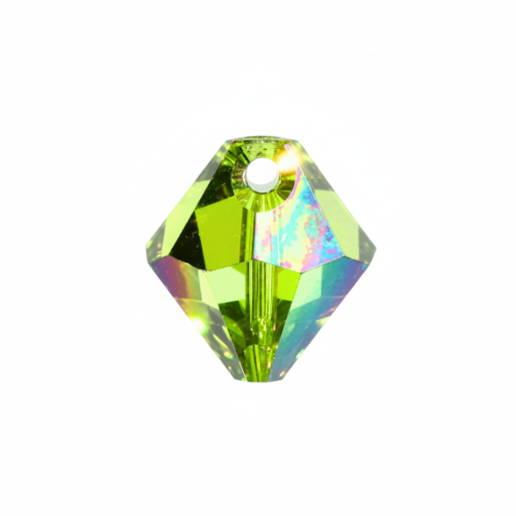 Swarovski 6328 Peridot AB - Cleaned Up