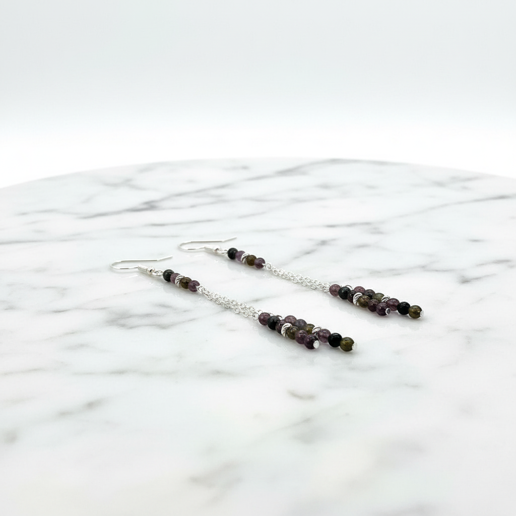 White background marble shot