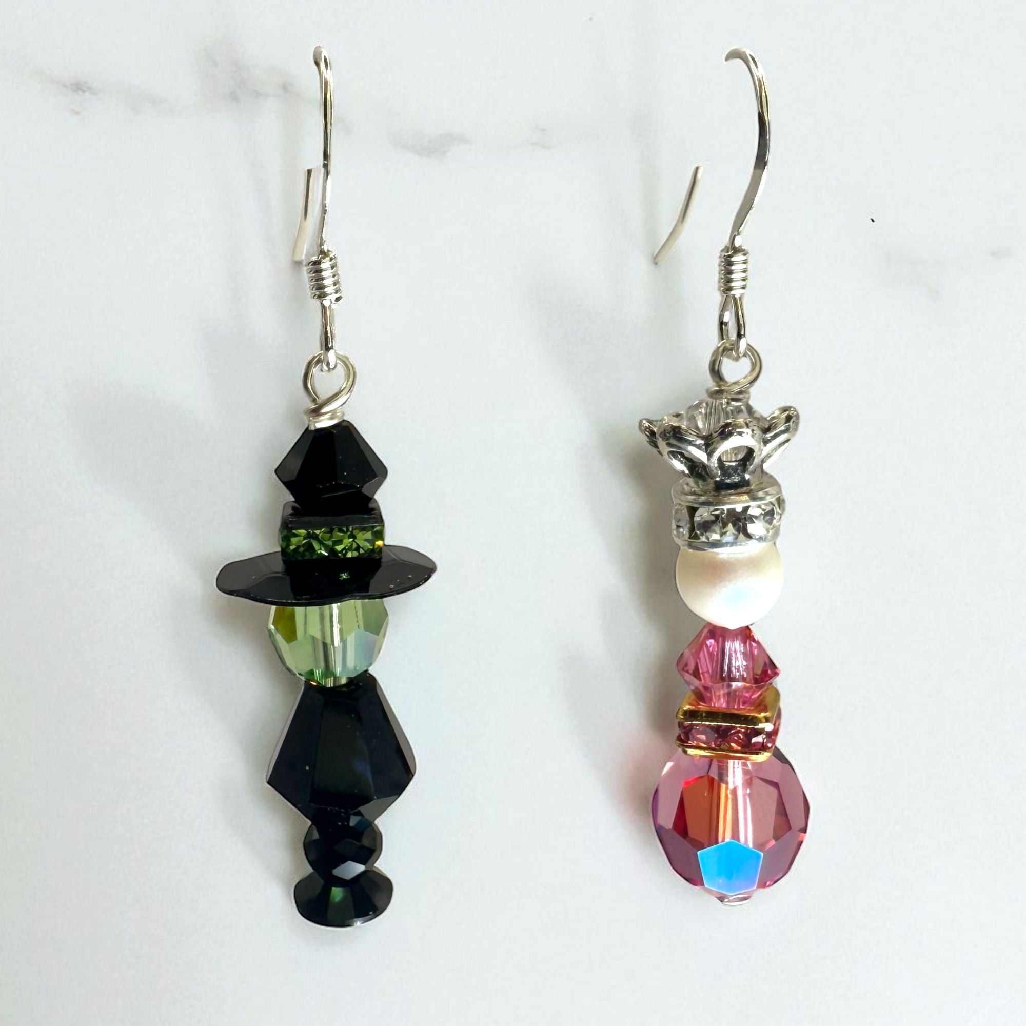 Wicked Crystal Earrings(Ready to Wear)
