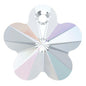 Swarovski 18mm Flower Pendant - Crystal AB (1pc) - Too Cute Beads