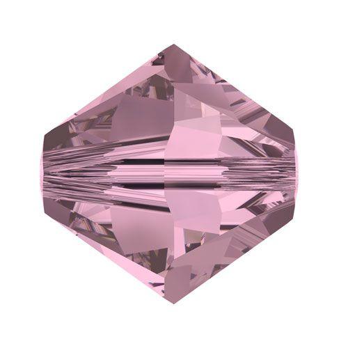 Swarovski 8mm Bicone - Antique Pink (10 Pack) XILION