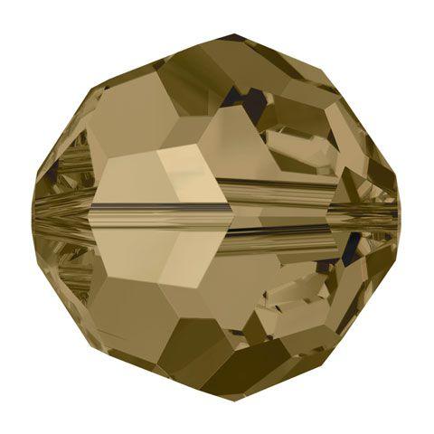 Swarovski 8mm Round - Crystal Bronze Shade (10 Pack)