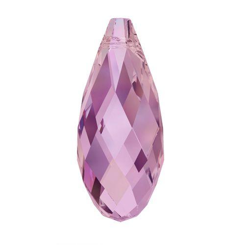 Swarovski 13 x 6.5mm Briolette Pendant - Crystal Lilac Shadow (1 Piece)