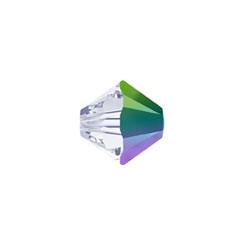 Swarovski 4mm Bicone - Crystal Scarabaeus Green (10 Pack) XILION