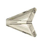 Swarovski (5748) 12mm Arrow Beads - Crystal Silver Shade (Sold by the Piece) - Too Cute Beads