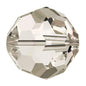 Swarovski 6mm Round - Crystal Silver Shade (10 Pack) - Too Cute Beads