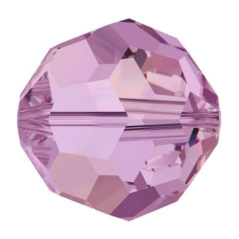 Swarovski 6mm Round - Crystal lilac shadow (10 Pack)