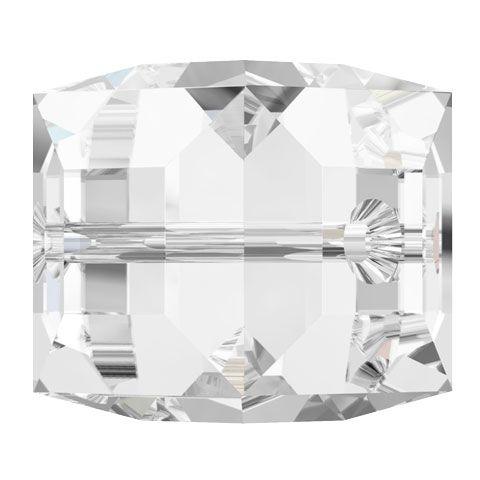 Swarovski 8mm Cube Bead - Crystal (1 Piece)