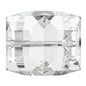 Swarovski 8mm Cube Bead - Crystal (1 Piece) - Too Cute Beads