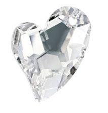 Swarovski 27mm Devoted 2 U Heart Pendant - Crystal (1pc)