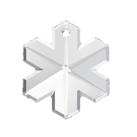 Swarvoski 6704 25mm Snowflake Pendant - Crystal