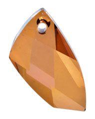 Swarovski 30mm Avant-Guard Pendant - Crystal Copper (1pc) - Too Cute Beads