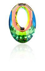 Swarovski 20mm Helios Pendant - Crystal Vitrail Medium (Sold by the Piece) - Too Cute Beads