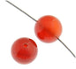 Carnelian 8mm Round Beads - Too Cute Beads