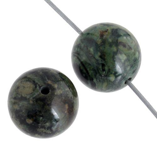 Kambaba Jasper 8mm Round Beads - Too Cute Beads