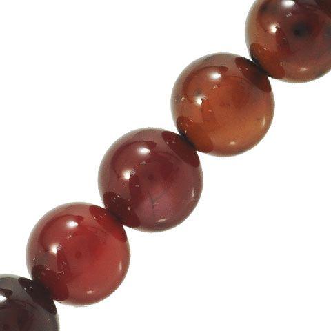 10mm Round Halloween Onyx Beads (Pack of 10) - Too Cute Beads