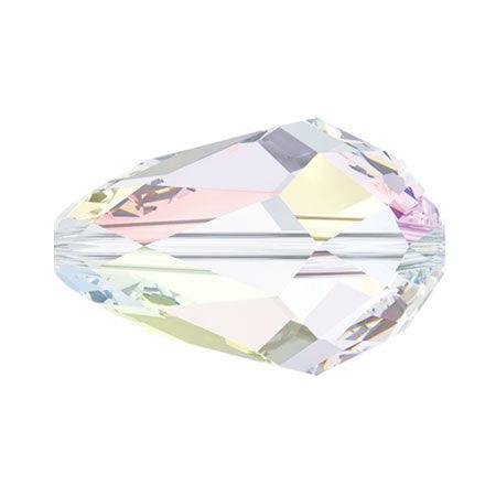 Swarovski 12x8mm Tear Drop - Crystal AB (1 Piece)