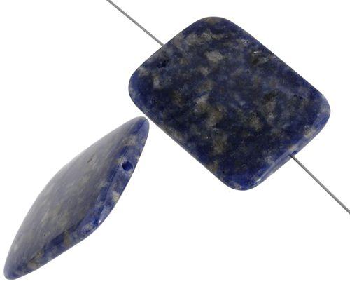 Sodalite 13x18mm Rectangle Beads - Too Cute Beads