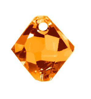 Swarovski 6mm Top Drill Bicone - Topaz (10 Pack)