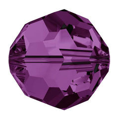 Swarovski 10mm Round - Amethyst (6 Pack) - Too Cute Beads