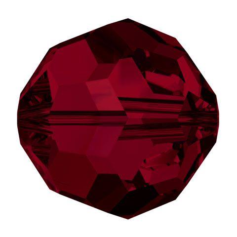 Swarovski 6mm Round - Siam (10 Pack)