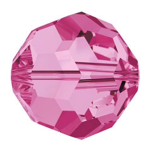 Swarovski 4mm Round - Rose (10 Pack)