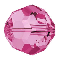 Swarovski 4mm Round - Rose (10 Pack) - Too Cute Beads