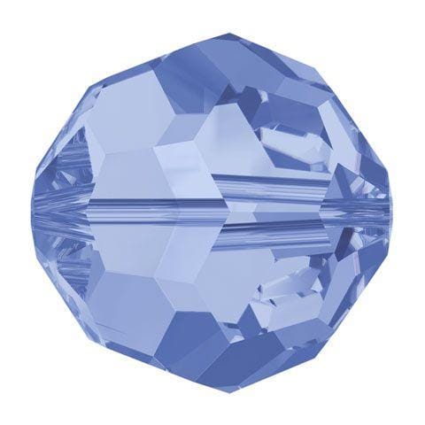 Swarovski 4mm Round - Light Sapphire (10 Pack) - Too Cute Beads